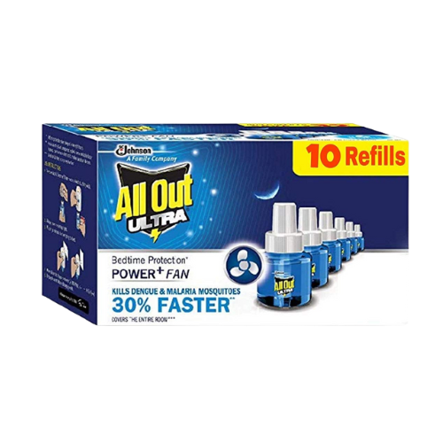 ALL OUT ULTRA REFILLS 6 UNITS PACK 45ml