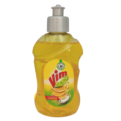 Vim Drop Lemon Liquid Dishwash Gel 250ml