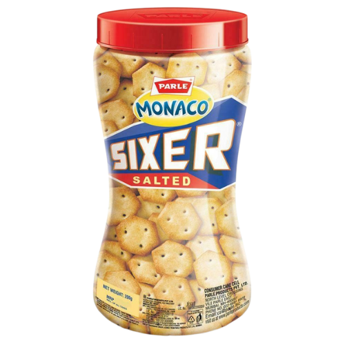 Parle Monaco Sixer Salted 200gm