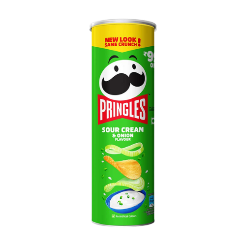 Pringles Sour Cream N Onion 107gm