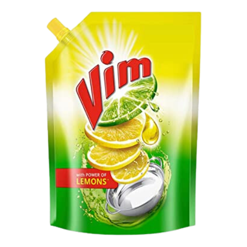 Vim Drop Lemon Liquid Pouch 900ml