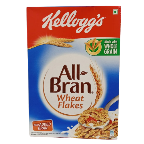 Kelloggs All Bran Wheat Flakes 440gm