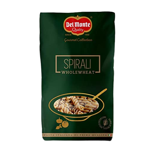 Del Monte Whole Wheat Pasta Spirali 500gm