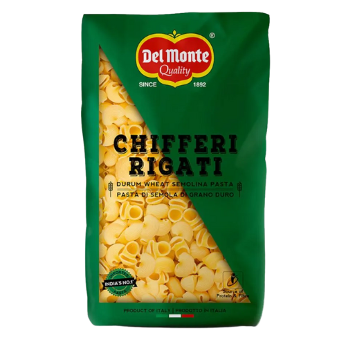 Del Monte Pasta Chifferi Rigati 500gm