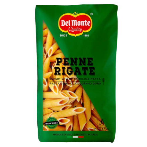 Del Monte Durum Wheat Pasta Penne Rigate 500gm