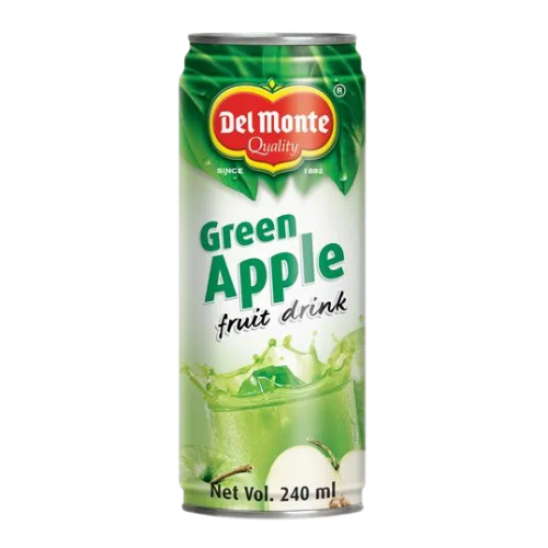 Del Monte Green Apple Juice 240ml