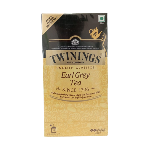 Twinings Earl Grey Tea 50gm 25 Bags