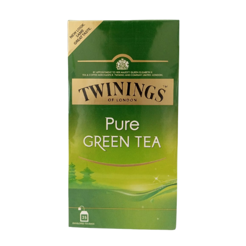 Twinings Pure Green Tea 50gm 25 bags