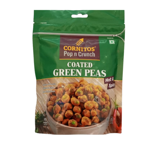 Cornitos Coated Green Peas - Hot & Spicy 150gm