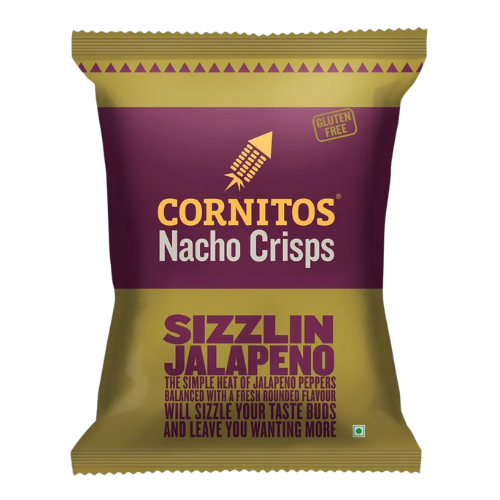 Cornitos Nacho Crisps - Sizzlin Jalapeno 150gm