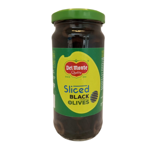 Del Monte Sliced Black Olives 235gm