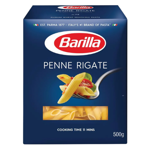 Barilla Pasta Penne Rigate 500gm