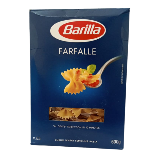 Barilla Durum Wheat Pasta - Farfalle 500gm