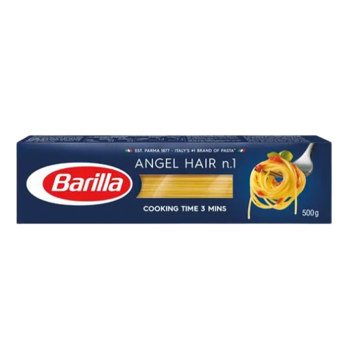 Barilla Durum Wheat Pasta - Angel Hair n.1 500gm