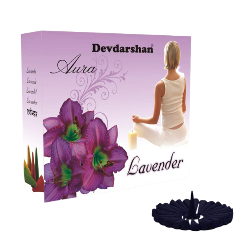 Devdarshan Lavender Fragrance - Dhoop Cone 40gm