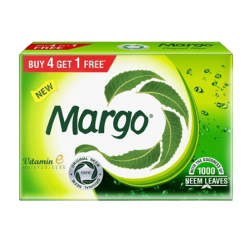 Margo Original Neem Soap (Buy 4 Get 1 Free) 500gm