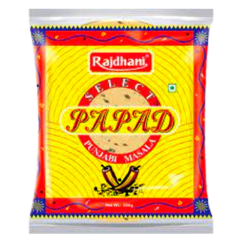 Rajdhani Punjabi Masala Papad 200gm