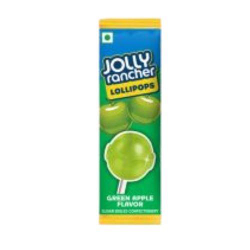 Jolly Rancher Lollipops Green Apple Flavor 10.5gm