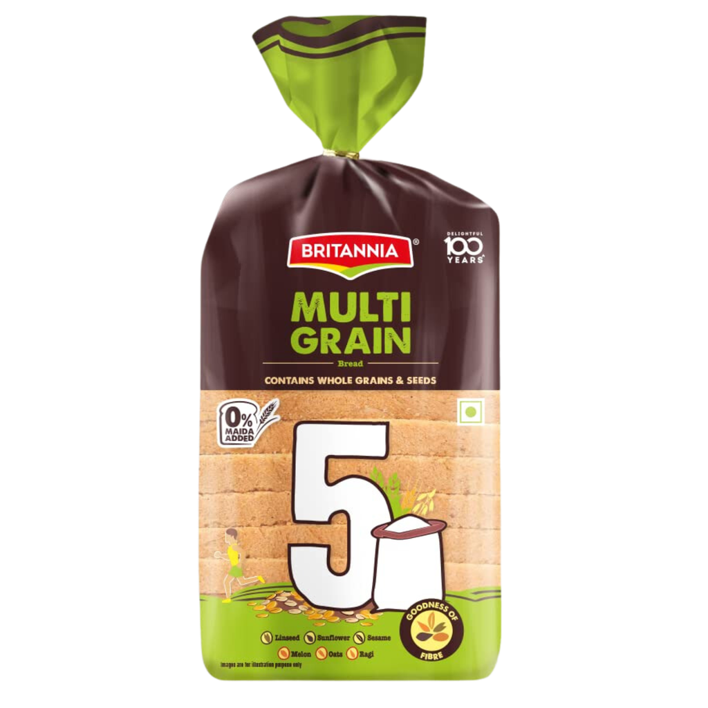 Britannia Bread Multi Grain Bread 450 gm