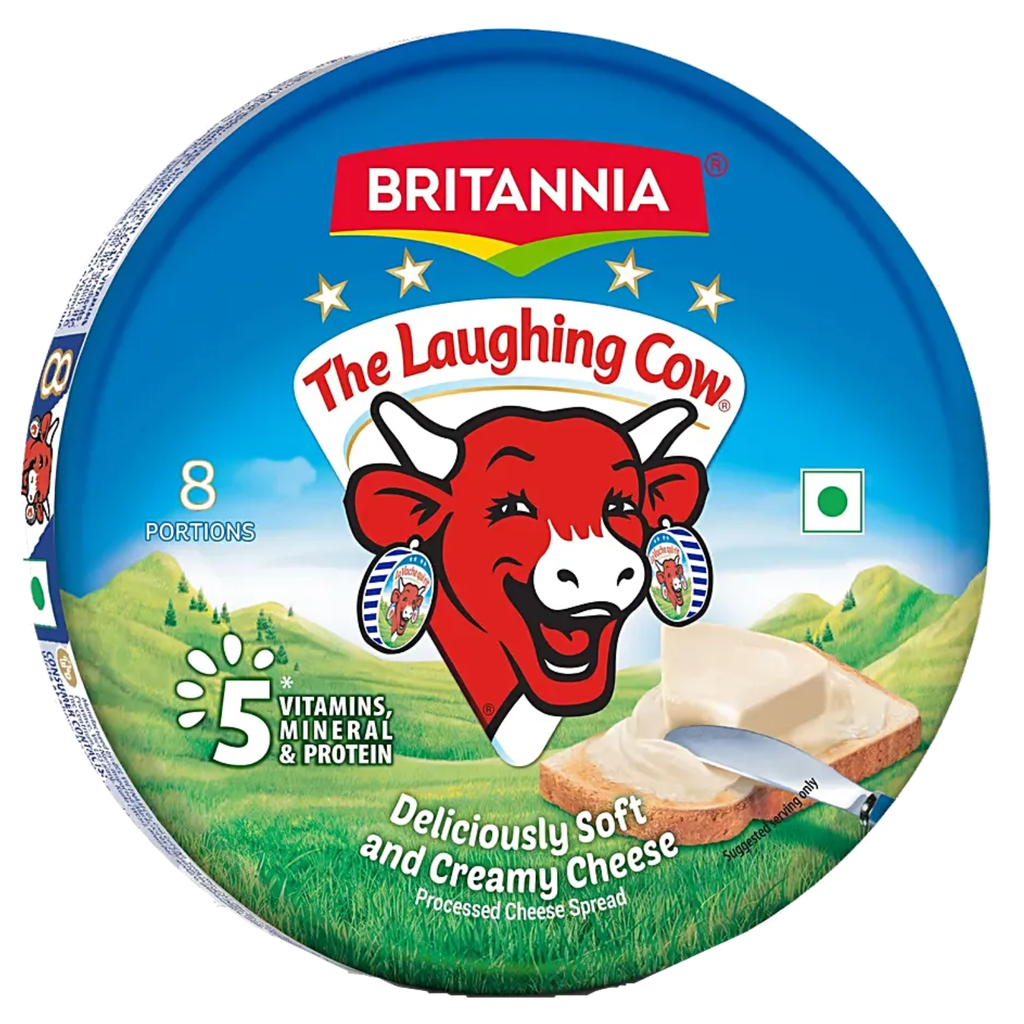 Britannia Protions Deliciously Soft And Creamy Cheese 120g