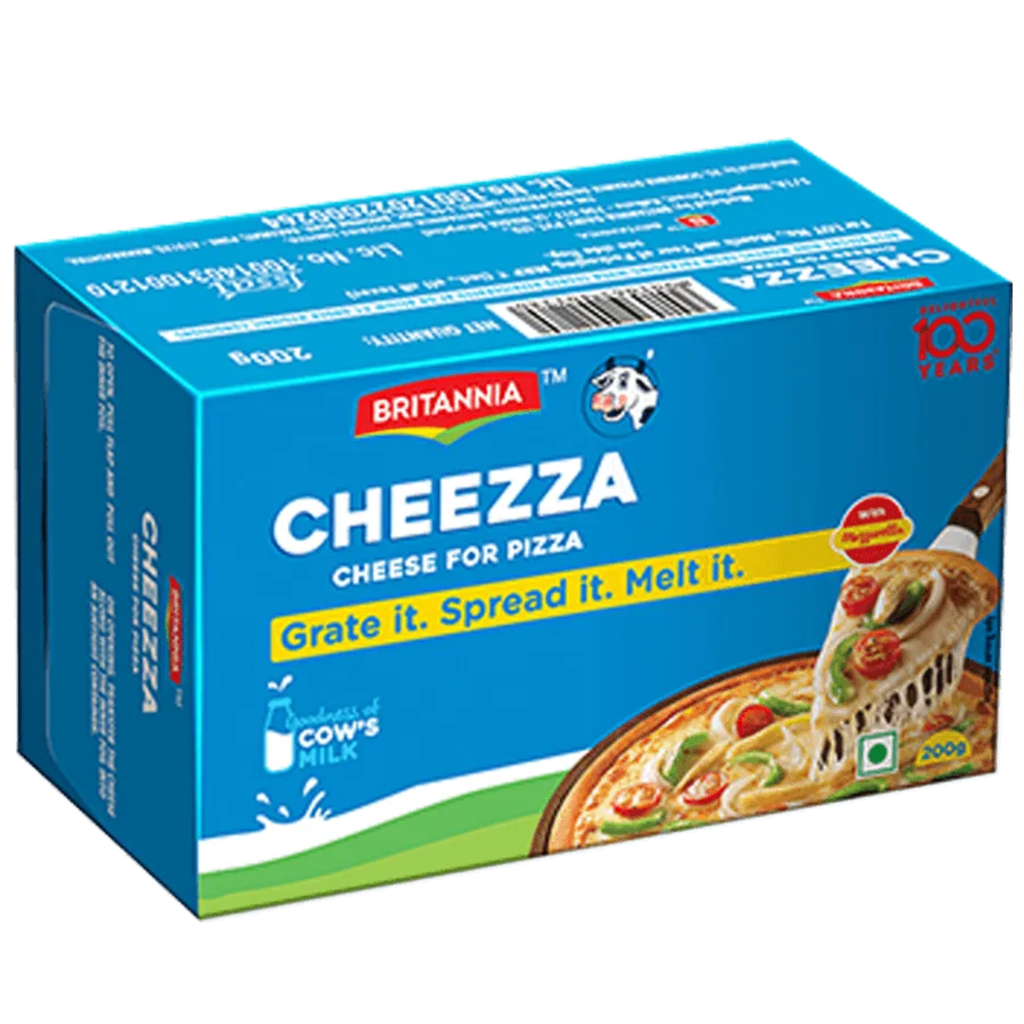 Britannia Cheezza Cheese For Pizza With Mozzarell 200gm