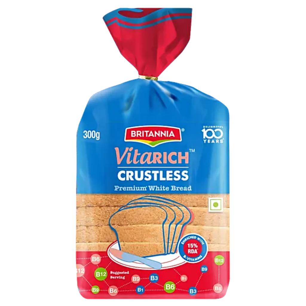 Britannia Bread Vitarich Premiun White Bread 300 gm