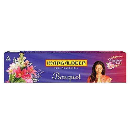 Mangaldeep Bouquet Puja Agarbattis 14g