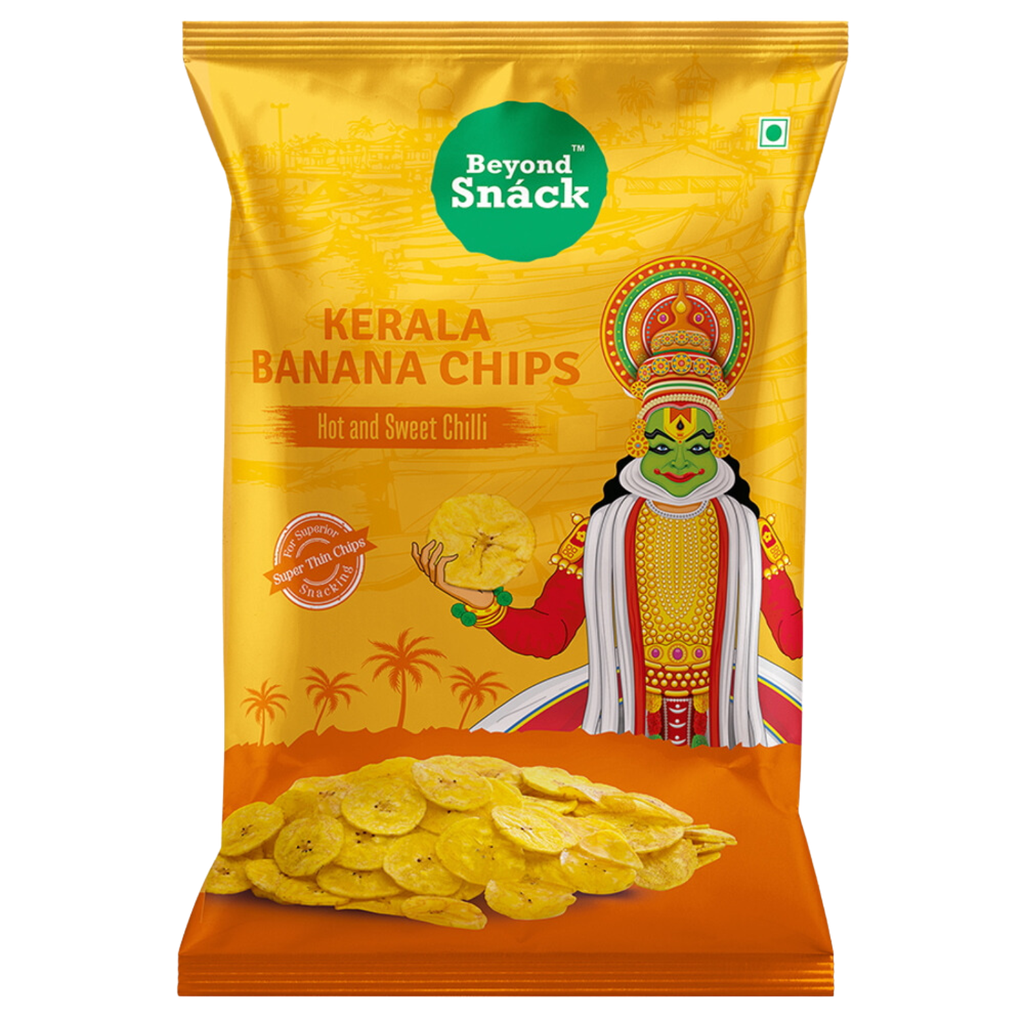 Beyond Snack Kerala Banana Chips Hot & Sweet Chilli 85gm