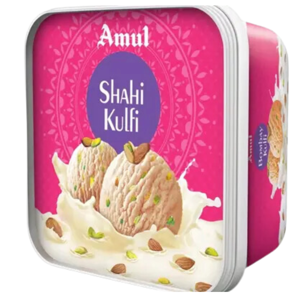 Amul Shahi Kulfi Ice Cream Tub 540gm