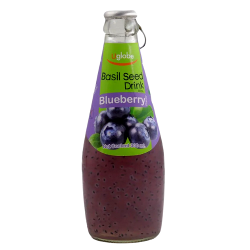 Ug Basil Seed Drink Blueberry 300ml