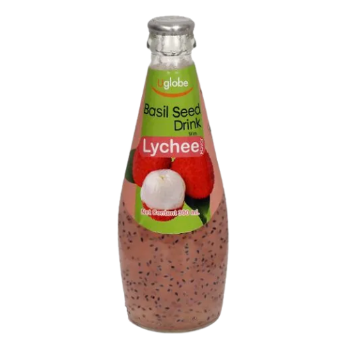 Ug basil Seed Drink Lychee 300ml