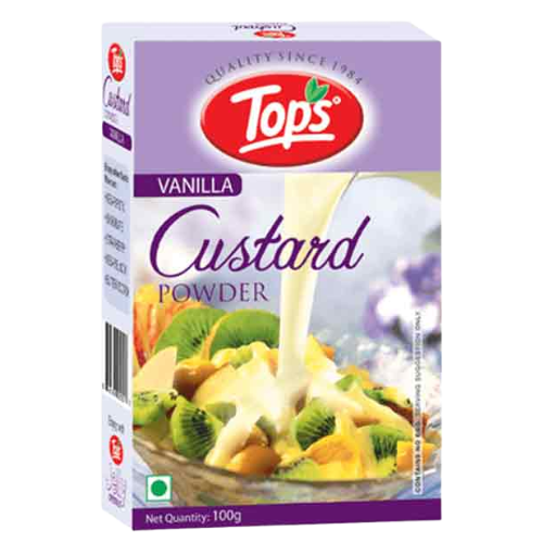 Tops Custard Powder Vanilla 100gm