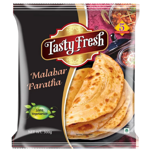 Tasty Fresh Malabar Paratha, 300 gm