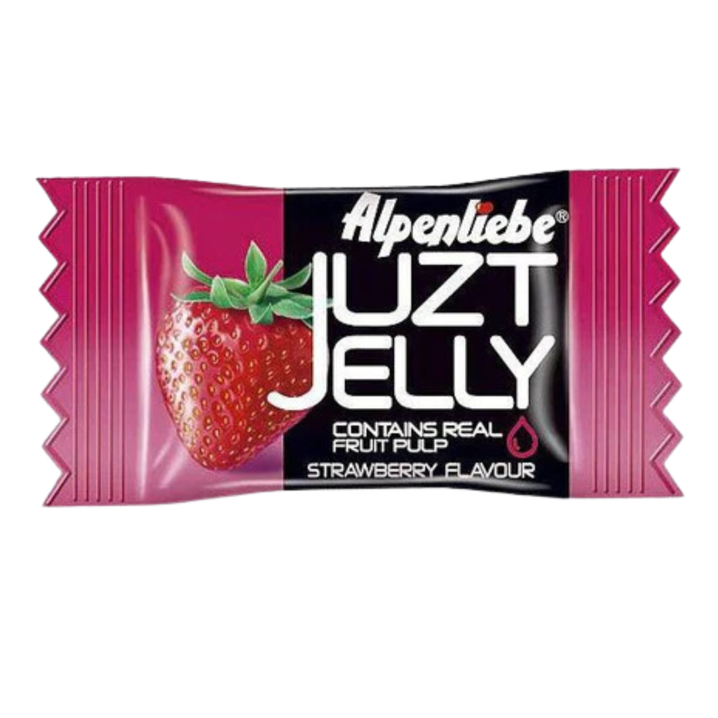 Alpenliebe Juzt Jelly Strawberry Flavour Soft Candy 3.7g