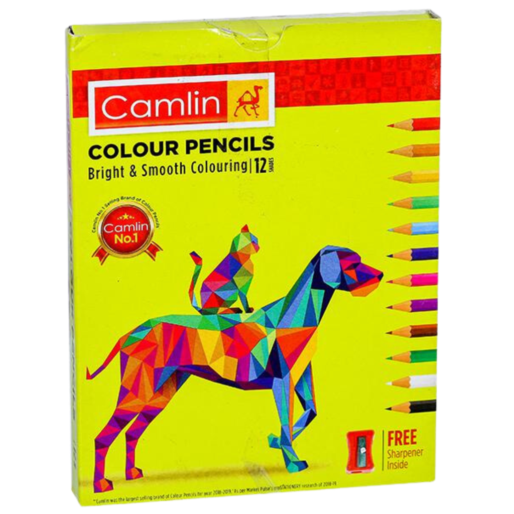 Camlin Colour Pencils 85mm 12N