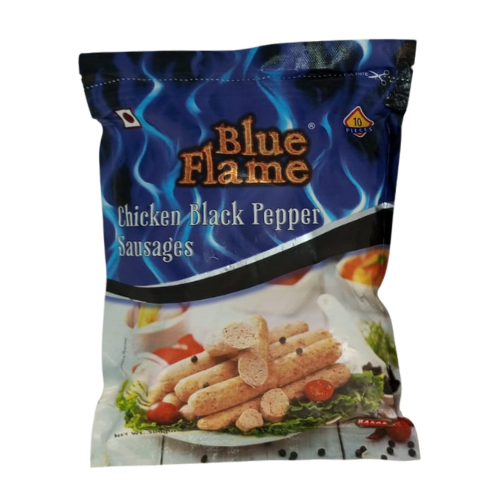 Blue Flame Chicken Black Pepper Sausages 300gm