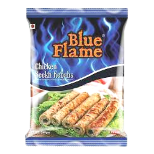 Blue Flame Chicken Seekh Kebabs  240gm