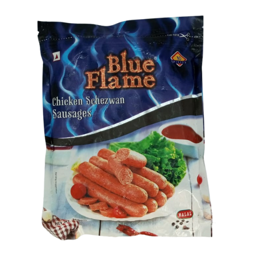 Blue Flame Chicken Schezwan Sausages 300gm