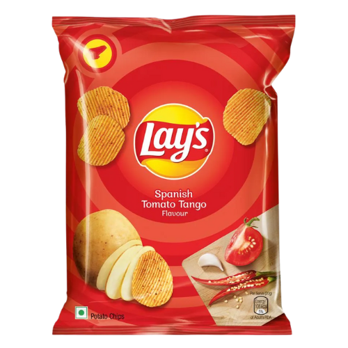 Lays Spanish Tamato Tango Flavour 52gm 20/mrp