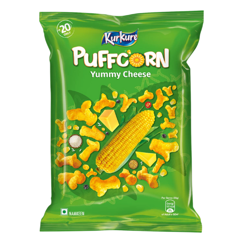 Kurkure Puffcorn Yummy Cheese 55Gm