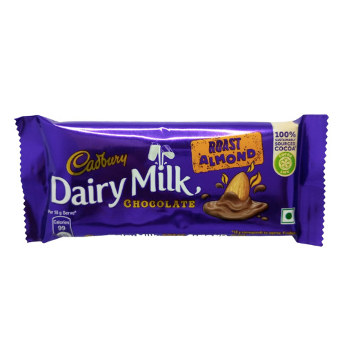 Cadbury Dairy milk chocolate Roast Almond 36gm