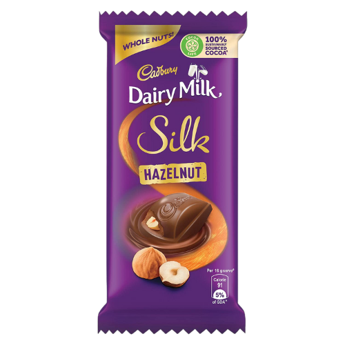 Cadbury Dairy milk Silk Hazelnut 143gm