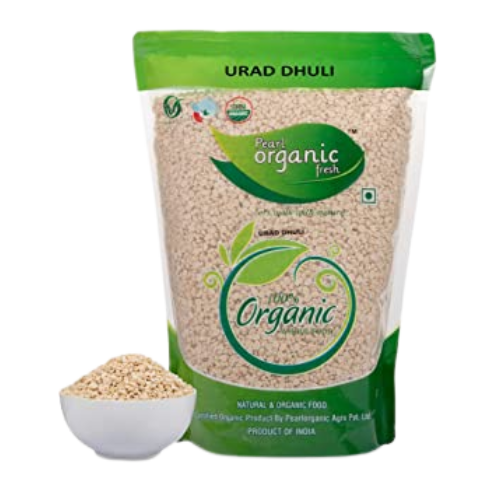 Pearl Organic Urad Dhuli  500gm