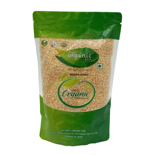 Pearl Organic Moong Dhuli  500gm