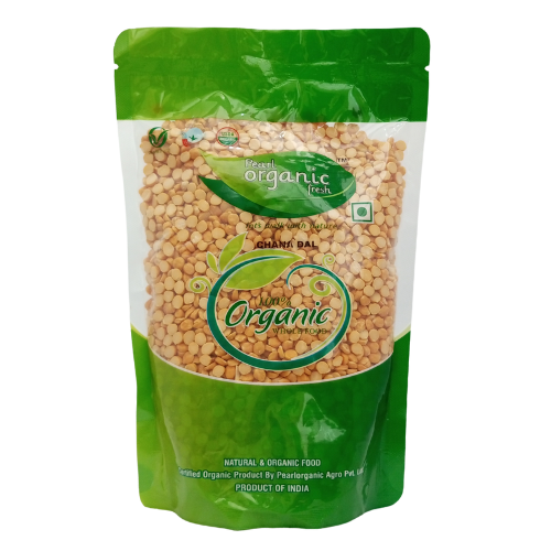 Pearl Organic Chana Dal  500gm