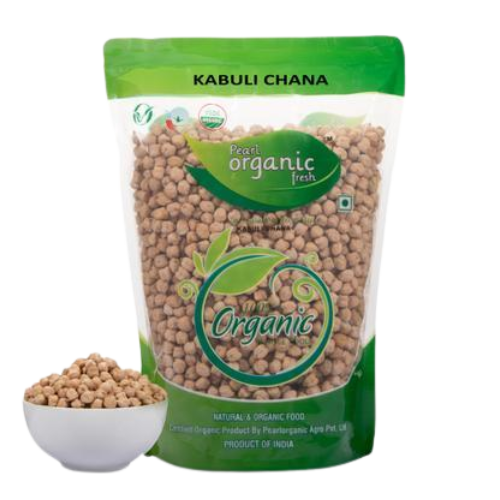 Pearl Organic Kabuli Chana   500gm