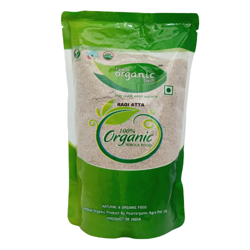 Pearl Organic Ragi Atta 500gm