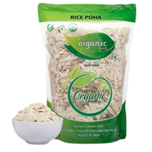 Pearl Organic Rice Poha 500gm