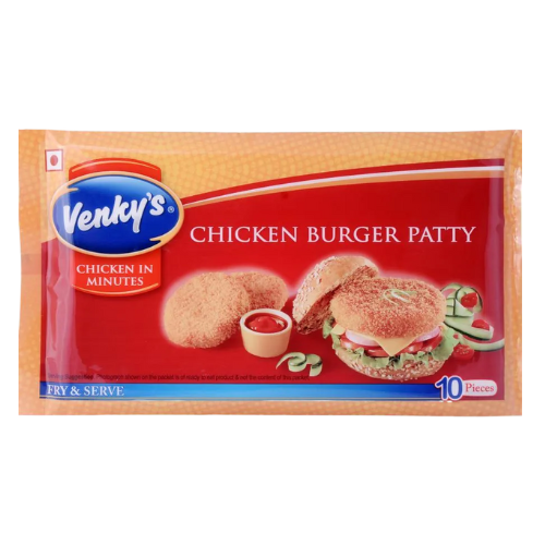 Venkys Chicken Burger Patty 500gm