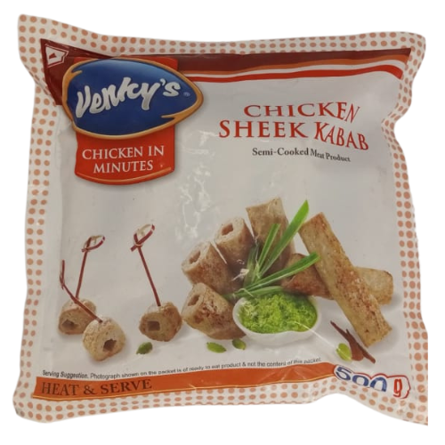 Venkys Chicken - Sheek Kabab 500gm